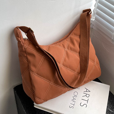 Fashion Shoulder Bag Μαλακό καπιτονέ Γυναικείο Clutch Ελαφρύ Oxford Girl Υψηλής ποιότητας μεγάλη τσάντα για γυναίκες Ταξίδι διακοπών