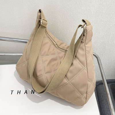 Fashion Shoulder Bag Μαλακό καπιτονέ Γυναικείο Clutch Ελαφρύ Oxford Girl Υψηλής ποιότητας μεγάλη τσάντα για γυναίκες Ταξίδι διακοπών