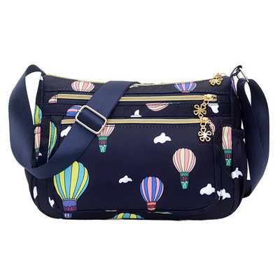 Fashion Multi Pockets Γυναικεία Τσάντα Messenger Υψηλής ποιότητας ανθεκτική υφασμάτινη τσάντα Γυναικεία ελαφριά νάιλον τσάντα ώμου για γυναίκες