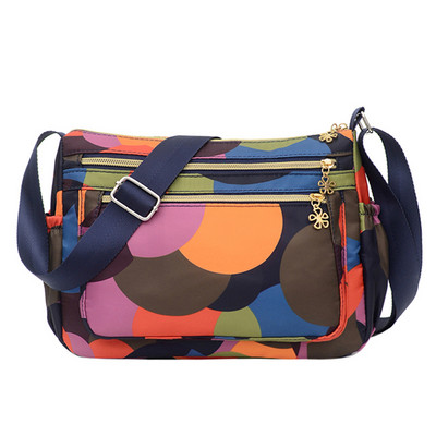 Fashion Multi Pockets Γυναικεία Τσάντα Messenger Υψηλής ποιότητας ανθεκτική υφασμάτινη τσάντα Γυναικεία ελαφριά νάιλον τσάντα ώμου για γυναίκες