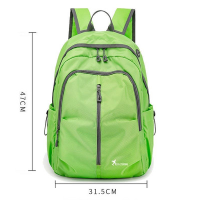 Sklopivi ruksak za muškarce Modni prijenosni vodootporni putni ruksak Ruksak za sportove na otvorenom Torba za pohranu velikog kapaciteta Žene