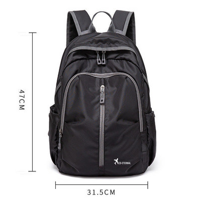 Sklopivi ruksak za muškarce Modni prijenosni vodootporni putni ruksak Ruksak za sportove na otvorenom Torba za pohranu velikog kapaciteta Žene