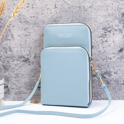 Νέες πολυλειτουργικές γυναικείες τσάντες με οθόνη αφής πορτοφόλι τσάντα για κινητά Casual Fashion Outdoor One Shoulder Messenger τσάντες για γυναίκες 2023