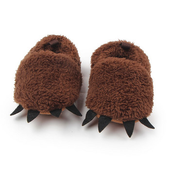 Зимни топли пълнени обувки с извадени нокти Baby Toddler Firstwalkers For Baby Boys Girls Lovely Slipper чехли за малки деца