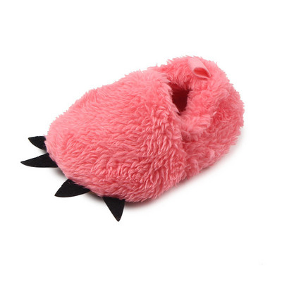 Χειμωνιάτικα ζεστά γεμιστά παπούτσια με νύχια έξω για μωρό νήπιο Firstwalkers για μωρά αγόρια για κορίτσια Υπέροχα παιδικά παπούτσια με παντόφλες