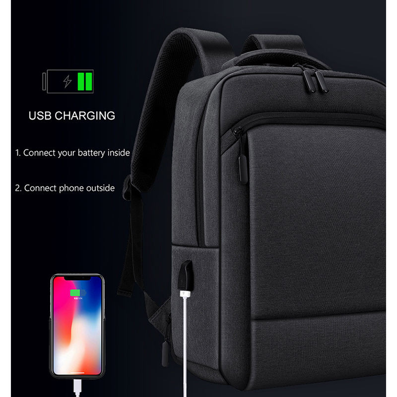 VORMOR 2023 Nový módny batoh proti zlodejom pre mužov a ženy, biznis, taška na notebook 15,6 palca s USB nabíjaním, cestovná taška