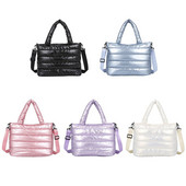 Putna donja podstava za uredsku torbicu preko ramena Puffer Tote torba Prošivena pufasta torbica Torba na rame Pamučno podstavljena dolje