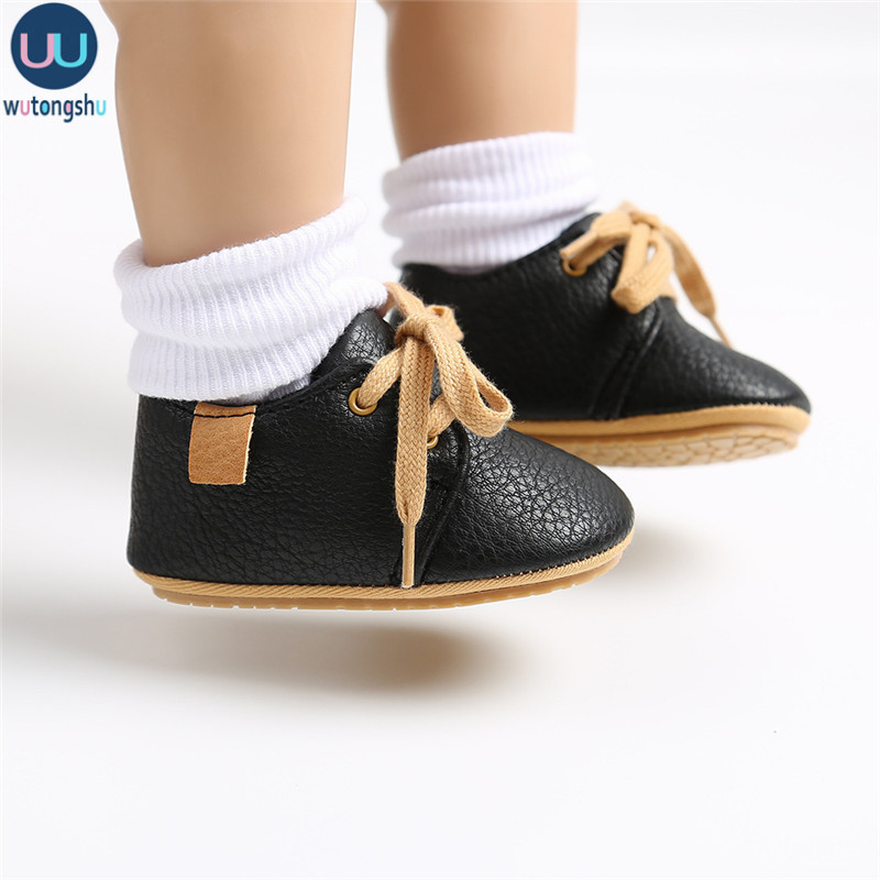Βρεφικά παπούτσια Μαλακό δέρμα Αγόρι νεογέννητο βρέφος νήπιο Casual Comfor Βαμβακερή σόλα Αντιολισθητική First Walkers Crawl Crib μοκασίνια παπούτσια