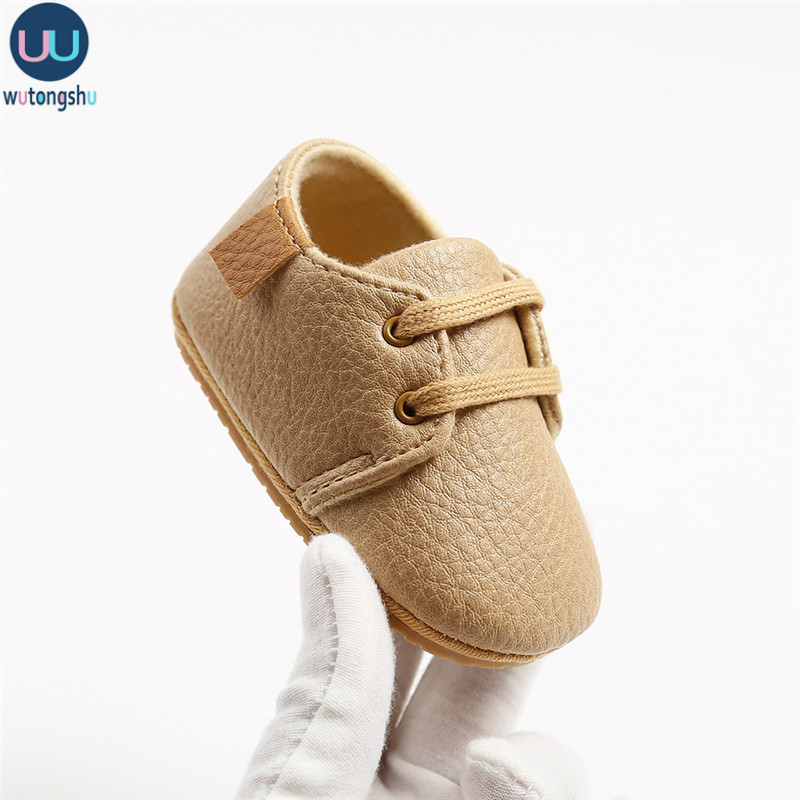 Βρεφικά παπούτσια Μαλακό δέρμα Αγόρι νεογέννητο βρέφος νήπιο Casual Comfor Βαμβακερή σόλα Αντιολισθητική First Walkers Crawl Crib μοκασίνια παπούτσια