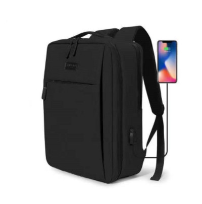 Ανδρική τσάντα μεγάλης χωρητικότητας επεκτάσιμη τσάντα USB φόρτισης ανδρική τσάντα φορητού υπολογιστή Αδιάβροχη τσάντα επαγγελματικού ταξιδιού Πακέτο αποσκευών πλάτης Mochila