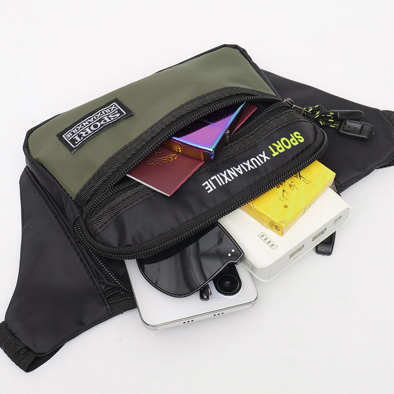 Mobiltelefon deréktáska férfiaknak és nőknek, többfunkciós, nagy kapacitású, fröccsenésgátló üzlet, kopásálló építőülés