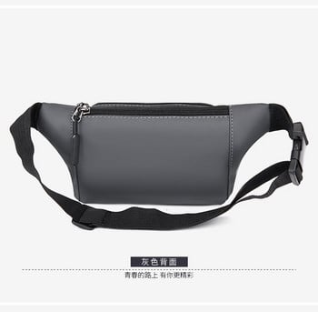 Τσάντα μέσης Αδιάβροχη Unisex Outdoor Fanny Pack Τσάντες χιαστί για άντρες Τσάντα ζώνης στήθους Ταξίδι Τσάντα κινητού τηλεφώνου Oxford Chest Pack