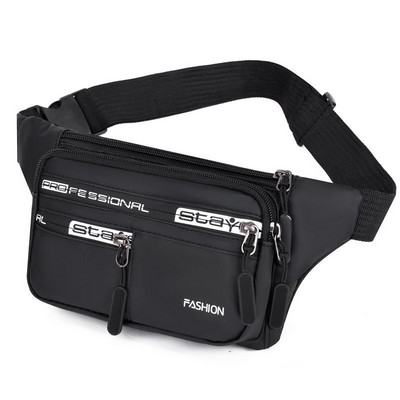Τσάντα μέσης Αδιάβροχη Unisex Outdoor Fanny Pack Τσάντες χιαστί για άντρες Τσάντα ζώνης στήθους Ταξίδι Τσάντα κινητού τηλεφώνου Oxford Chest Pack