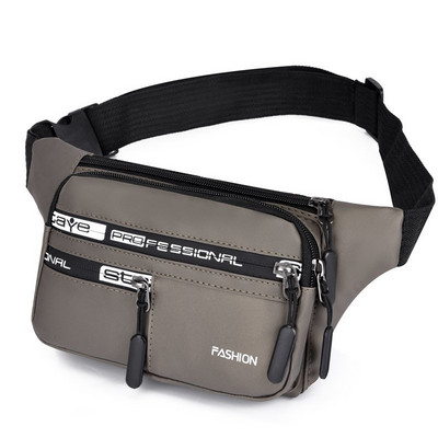 Τσάντα μέσης Αδιάβροχη Unisex Outdoor Fanny Pack Τσάντες χιαστί για άντρες Τσάντα ζώνης στήθους Ταξίδι Τσάντα κινητού τηλεφώνου Oxford Chest Pack