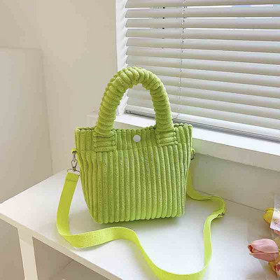 Ženska torba od samta Jesen Zima Nove mekane ručne torbe Slatke torbe Modne ležerne ženske torbe preko ramena za žene