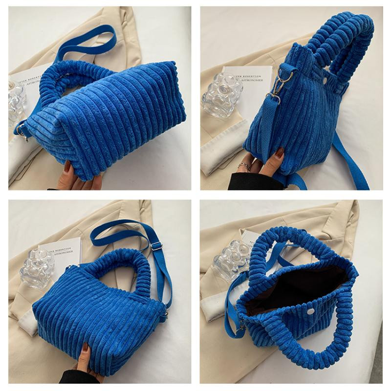 Ženska torba od samta Jesen Zima Nove mekane ručne torbe Slatke torbe Modne ležerne ženske torbe preko ramena za žene