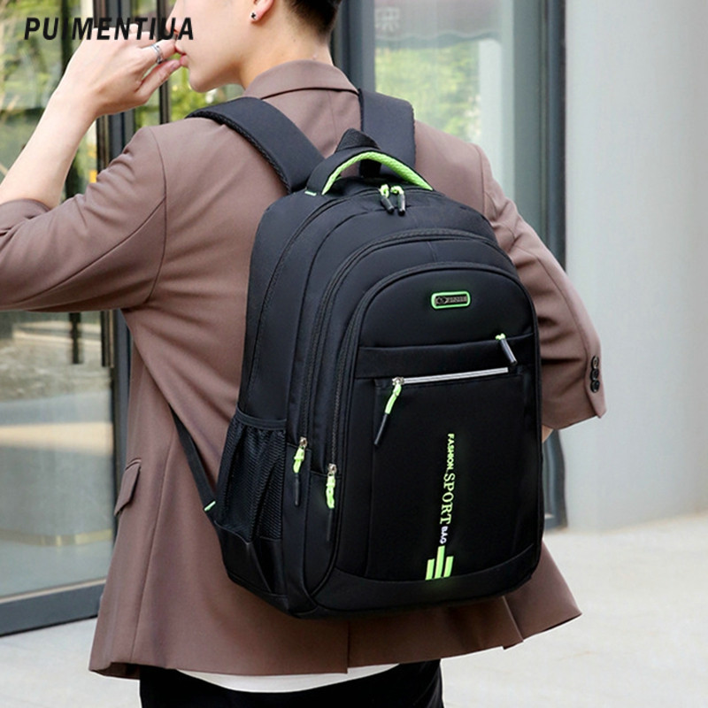 Αδιάβροχα σακίδια μεγάλης χωρητικότητας Oxford υφασμάτινα ανδρικά σακίδια πλάτης Ελαφριές τσάντες ταξιδιού Σχολικές τσάντες επαγγελματικές τσάντες φορητών υπολογιστών