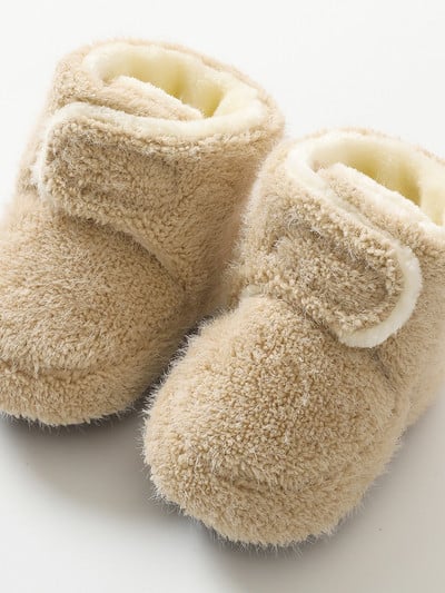 Detské zimné plyšové nadýchané topánky, chodítka, batoľacie topánočky, detské balerínky do postieľky, bosé topánky pre novorodencov, dievčatá, chlapcov, veci pre bábätká