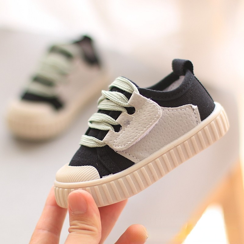 Βρεφικά παιδικά παπούτσια καμβά άνοιξη για αγόρια κορίτσια Παπούτσια αναπνέει νήπια Βρεφικά Παιδικά πάνινα παπούτσια Βρεφική μαλακή σόλα Βρεφικά παπούτσια για τρέξιμο