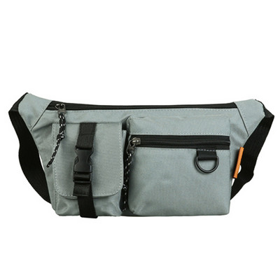 Ανδρική κεκλιμένη τσάντα ώμου Νέα μεγάλης χωρητικότητας ρετρό γυναικεία υφασμάτινη τσάντα χιαστί Oxford στήθος Casual γυναικεία συσκευασία μέσης поясная сумка