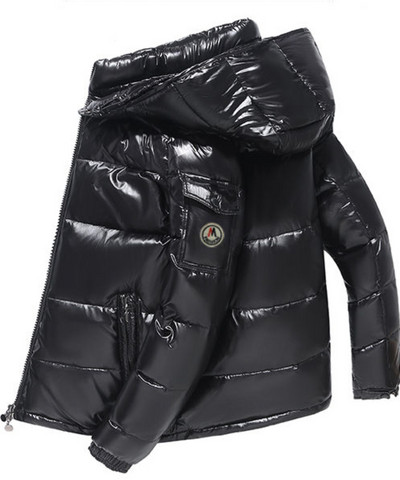 2023. Novi muški, ženski kratki kaput, slične donje jakne, zimska topla gornja odjeća s kapuljačom, jakna otporna na hladnoću, sjajni kaput