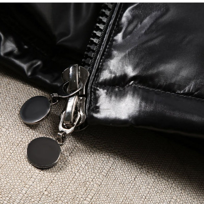 2023. Novi muški, ženski kratki kaput, slične donje jakne, zimska topla gornja odjeća s kapuljačom, jakna otporna na hladnoću, sjajni kaput