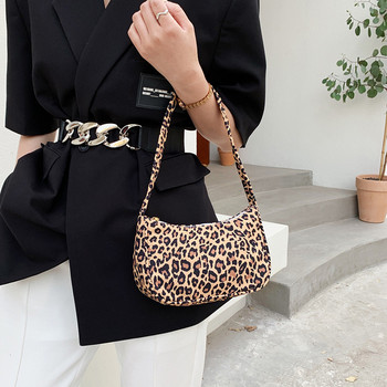 Νέες γυναικείες τσάντες ώμου Μόδα τσάντα με μοτίβο ζώων Casual Nylon πεταλούδα Leopard Zebra print Γυναικεία τσάντα μασχάλης