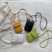 [Clearance Sale] Μαλακή τσάντα κινητού τηλεφώνου Γυναικεία μονόχρωμη τσάντα ώμου Γλυκές χαριτωμένες καθημερινές κάθετες μικρές τετράγωνες τσάντες για γυναίκες