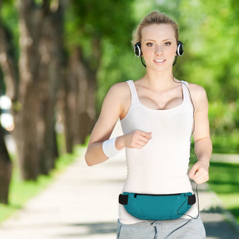 Geestock Waist Pack Αθλητική τσάντα τρεξίματος Φορητή Fanny Pack για γυναίκες Τσάντες ζώνης τηλεφώνου Τσάντα μέσης γυμναστικής με αδιάβροχο ελαστικό