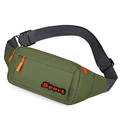 Ľadvinka Geestock, unisex, mobilný telefón, proti strate, multifunkčná behová opasková taška, veľká ležérna crossbody taška na hrudník