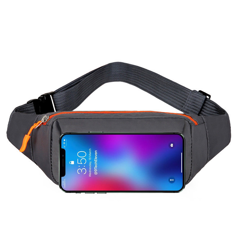 Ľadvinka Geestock, unisex, mobilný telefón, proti strate, multifunkčná behová opasková taška, veľká ležérna crossbody taška na hrudník
