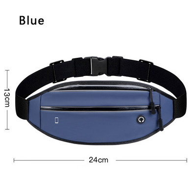 Geestock Ανδρική τσάντα μέσης Πακέτο πορτοφόλι Πορτοφόλι Casual τσάντα ζώνης Γυναικεία πάνινη τσάντα τηλεφώνου Fanny Banana