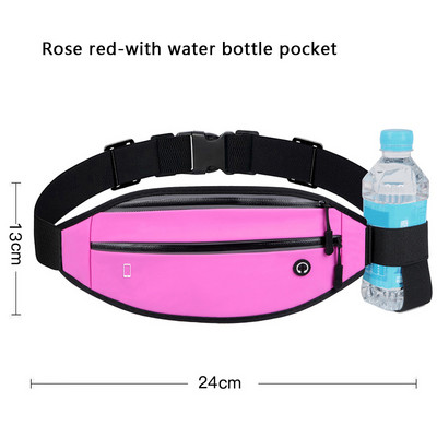 Geestock Ανδρική τσάντα μέσης Πακέτο πορτοφόλι Πορτοφόλι Casual τσάντα ζώνης Γυναικεία πάνινη τσάντα τηλεφώνου Fanny Banana