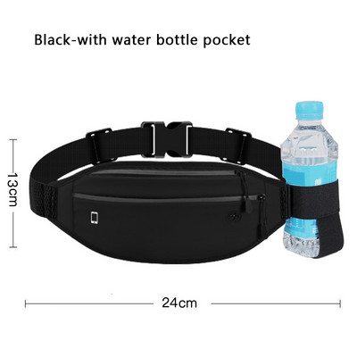 Geestock Ανδρική τσάντα μέσης Πακέτο πορτοφόλι Πορτοφόλι Casual τσάντα ζώνης Γυναικεία πάνινη τσάντα τηλεφώνου Fanny Banana