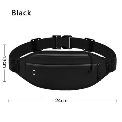 Geestock Ανδρική τσάντα μέσης Πακέτο πορτοφόλι Πορτοφόλι Casual τσάντα ζώνης Γυναικεία πάνινη τσάντα τηλεφώνου Fanny Banana