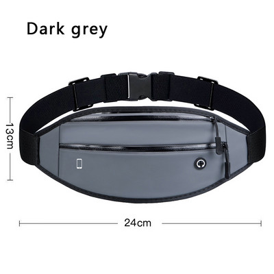 Geestock Ανδρική τσάντα μέσης Πακέτο πορτοφόλι Πορτοφόλι Casual τσάντα ζώνης Γυναικεία πάνινη τσάντα τηλεφώνου Fanny Banana