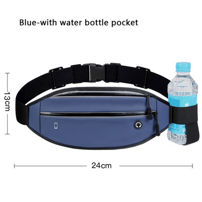 Geestock Ανδρική τσάντα μέσης Πακέτο πορτοφόλι Πορτοφόλι Casual τσάντα ζώνης Γυναικεία πάνινη τσάντα τηλεφώνου Fanny Banana