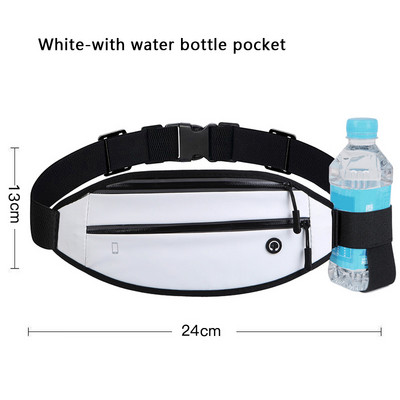 Geestock Ανδρική τσάντα μέσης Πακέτο πορτοφόλι Πορτοφόλι Casual τσάντα ζώνης Γυναικεία πάνινη τσάντα τηλεφώνου Fanny Banana