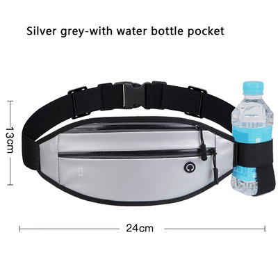 Geestock Ανδρική τσάντα μέσης Πακέτο πορτοφόλι Πορτοφόλι Casual τσάντα ζώνης Γυναικεία πάνινη τσάντα τηλεφώνου Fanny Banana