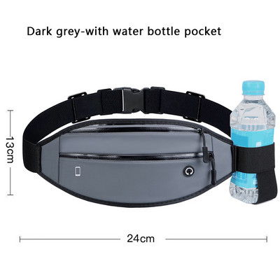 Geestock Ανδρική τσάντα μέσης Πακέτο πορτοφόλι Πορτοφόλι Casual τσάντα ζώνης Γυναικεία πάνινη τσάντα τηλεφώνου Fanny Banana