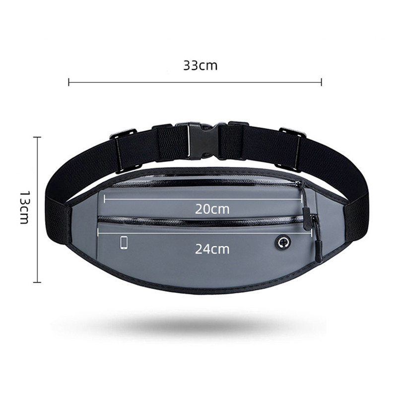 Geestock Ανδρική τσάντα μέσης Πακέτο πορτοφόλι Πορτοφόλι Casual τσάντα ζώνης Γυναικεία πάνινη τσάντα τηλεφώνου Fanny Banana