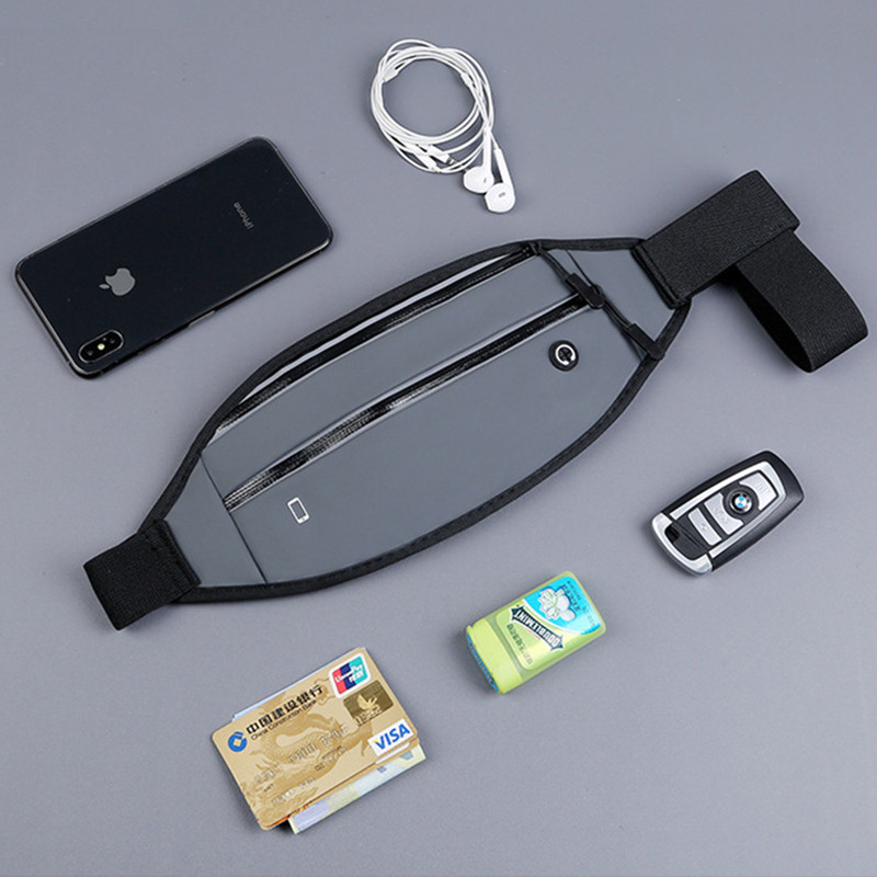 Geestock Ανδρική τσάντα μέσης Πακέτο πορτοφόλι Πορτοφόλι Casual τσάντα ζώνης Γυναικεία πάνινη τσάντα τηλεφώνου Fanny Banana