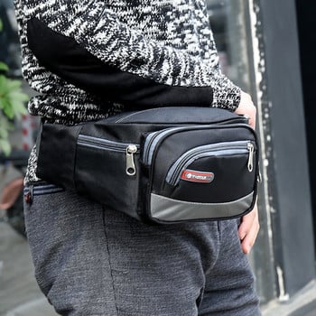 Geestock Casual Waist Pack για Oxford υφασμάτινη τσάντα μέσης Γυναικείες Ανδρικές τσάντες αναψυχής ποδηλασίας Αδιάβροχο ευέλικτο περιστασιακό πορτοφόλι