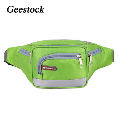 Geestock Casual Waist Pack για Oxford υφασμάτινη τσάντα μέσης Γυναικείες Ανδρικές τσάντες αναψυχής ποδηλασίας Αδιάβροχο ευέλικτο περιστασιακό πορτοφόλι
