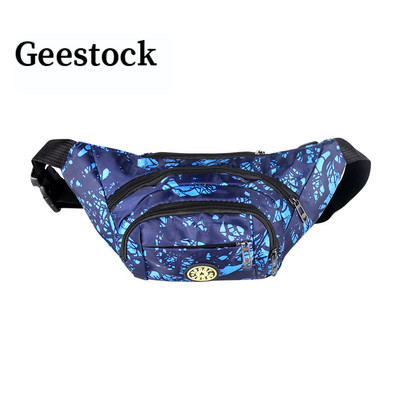 Πακέτα μέσης Geestock Fashion Ανδρικά Γυναικεία Τσάντα για τρέξιμο Fanny Pack Αδιάβροχη θήκη τηλεφώνου για αθλητική ζώνη από νάιλον