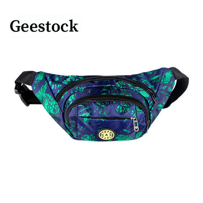 Πακέτα μέσης Geestock Fashion Ανδρικά Γυναικεία Τσάντα για τρέξιμο Fanny Pack Αδιάβροχη θήκη τηλεφώνου για αθλητική ζώνη από νάιλον