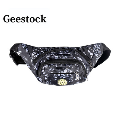 Πακέτα μέσης Geestock Fashion Ανδρικά Γυναικεία Τσάντα για τρέξιμο Fanny Pack Αδιάβροχη θήκη τηλεφώνου για αθλητική ζώνη από νάιλον