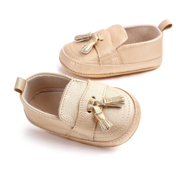 2023 Чисто нови бебешки обувки за малки деца Новородени момчета Момичета Ежедневни обувки за детско креватче с мека подметка Prewalker Patchwork Shoes 0-18M