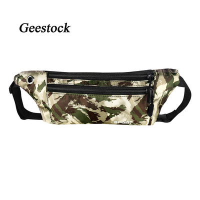 Geestock Waist Pack Running Ανδρικά Γυναικεία Fanny Pack Τσάντες Hip Bum Αδιάβροχο Gym Fanny Pack Πορτοφόλι με θήκη τηλεφώνου με τρύπα για ακουστικά