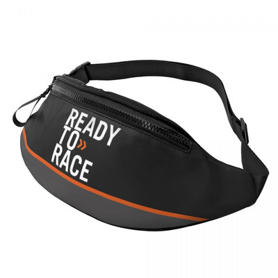 Fanny Pack Cool Ready To Race pentru alergare Femei Bărbați Enduro Cross Motocross Bike Life Geantă în talie Crossbody Geantă pentru bani pentru telefon